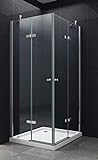 HOME SYSTEME - Box doccia MONETT 120 x 120 x 195 cm doccia senza un piatto doccia TSG
