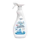 Profumatore Deodorante Essenza Multifunzione Ambiente Fragranza Professionale Aroma Elimina Odori Togli Polvere Pavimenti Superfici Cattura Polvere Basso Dosaggio 750Ml (Note di Pulito)