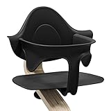 Stokke Nomi Baby Set, Nero - Fornisce supporto laterale e dorsale mentre il bambino impara a sedersi - Compatibile con tutte le sedie Nomi