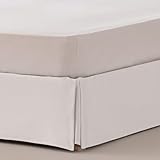 Copri letto 100 x 190 / 200 cm copertura rete letto 100 cm - colore bianco