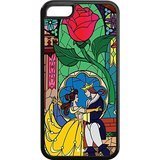 Mystic Zone Custom Beauty and the Beast iPhone 5C Back Cover Case for Apple iPhone 5C -(Black and White) -MZ5C00011