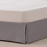 Copri letto 160 x 190 / 200 cm copertura rete letto 160 cm - colore grigio