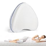 Cuscino per Gambe Memory Foam, Appositamente Progettato Cuscino per Dormire sul Fianco, Cuscini Ergonomico, Il Pillow di Fornire un Sonno Confortevole, Con Federa