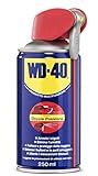 WD-40 Prodotto Multifunzione - Lubrificante Spray con Sistema Professionale Doppia Posizione - 250 ml