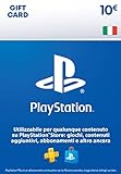 PlayStation Store Gift Card 10 EUR | Ricarica Portafoglio PSN | Account italiano | PS5/PS4 Codice download