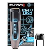 Remington Regolabarba Uomo - Regolazione della lunghezza 0,4-18 mm - Superficie touch screen digitale, Funzionamento a rete-batteria agli ioni, Funzione di ricarica micro USB, Touch Tech, MB4700