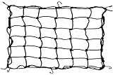 NA NA Hydroponic Grow Room Net, Rete a Pressione per Piante, Griglia Elastica, Rete di Supporto per Piante da Tenda, Griglia con Gancio Elastico, 80 cm x 80 cm, nero