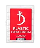 Kodi Professional Form per Gel Acrilico Nail System - Almond 120 pcs/box - Dual Form Unghie Strumenti Transparente Finte