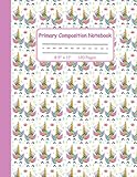 Unicorn Primary Composition Notebook: Handwriting Practice Paper | No Picture Space | No Picture Box | Cute Unicorn primary composition For Girls ... Midline Story Journal (8.5'x11') 120 Pages