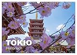 Tokio Kalender mit historischen Tempeln und Schreinen (Wandkalender 2025 DIN A3 quer), CALVENDO Monatskalender [Calendar] CALVENDO and Schindler, Michael